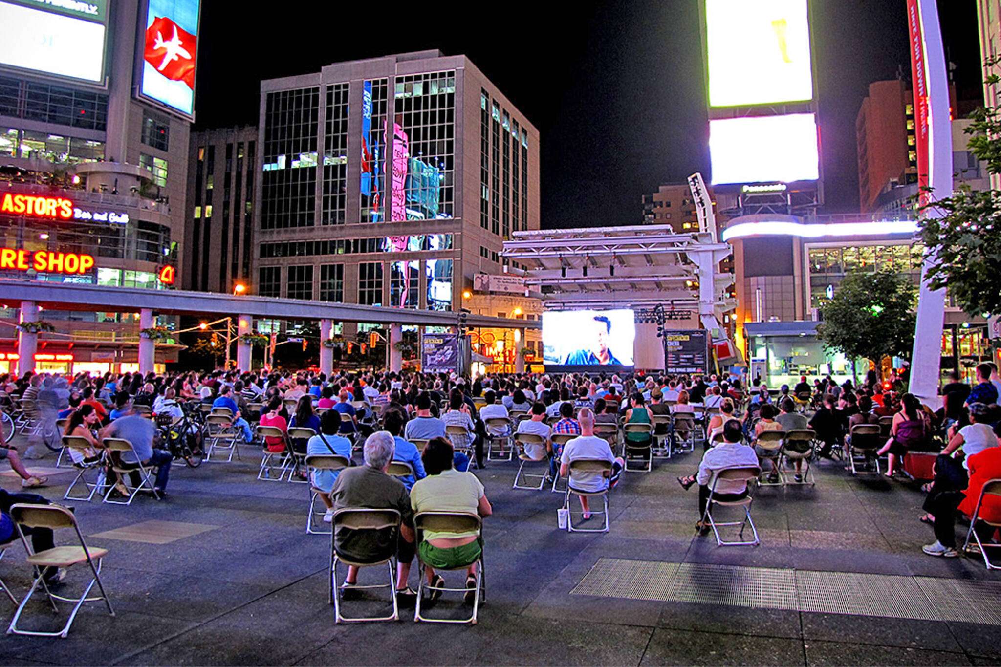 Here are all the free movies at Yonge & Dundas this summer