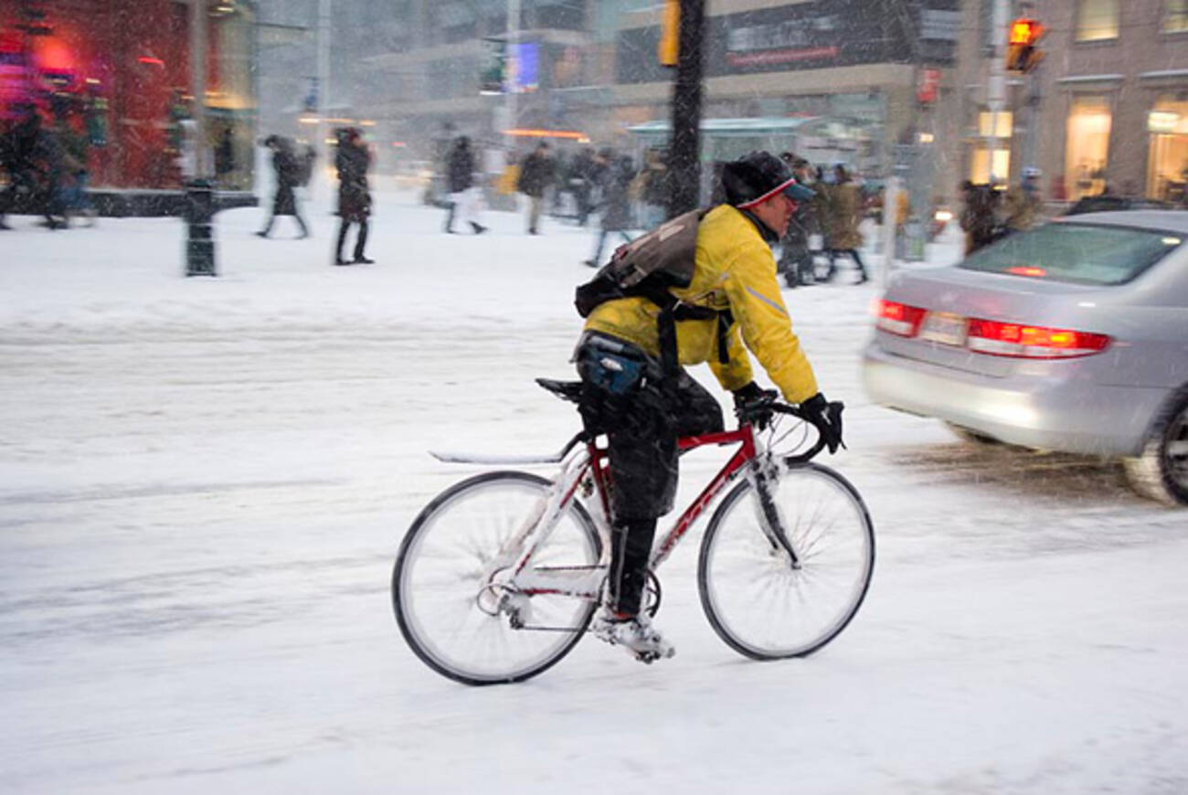 Do You Have to Be Crazy to Ride Your Bike in the Winter?