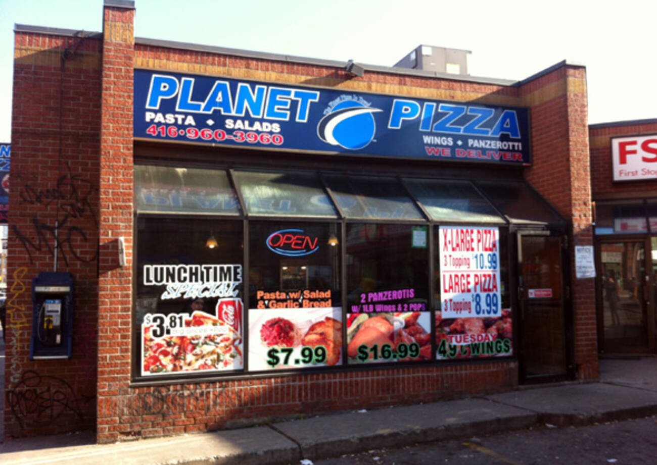 Planet Pizza - CLOSED - blogTO - Toronto