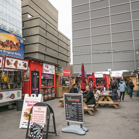 World Food Market Is Toronto S Container Market Near Yonge And Dundas