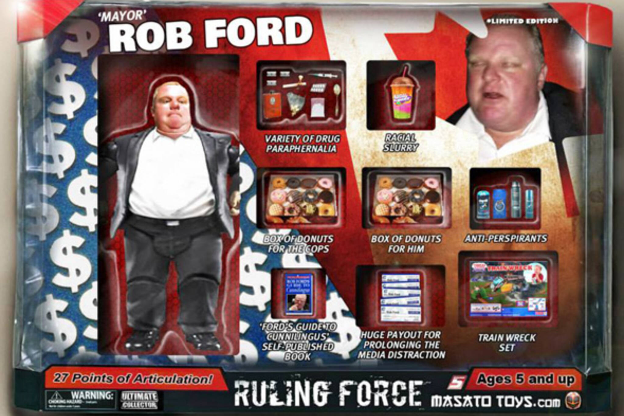 Rob Ford action figure