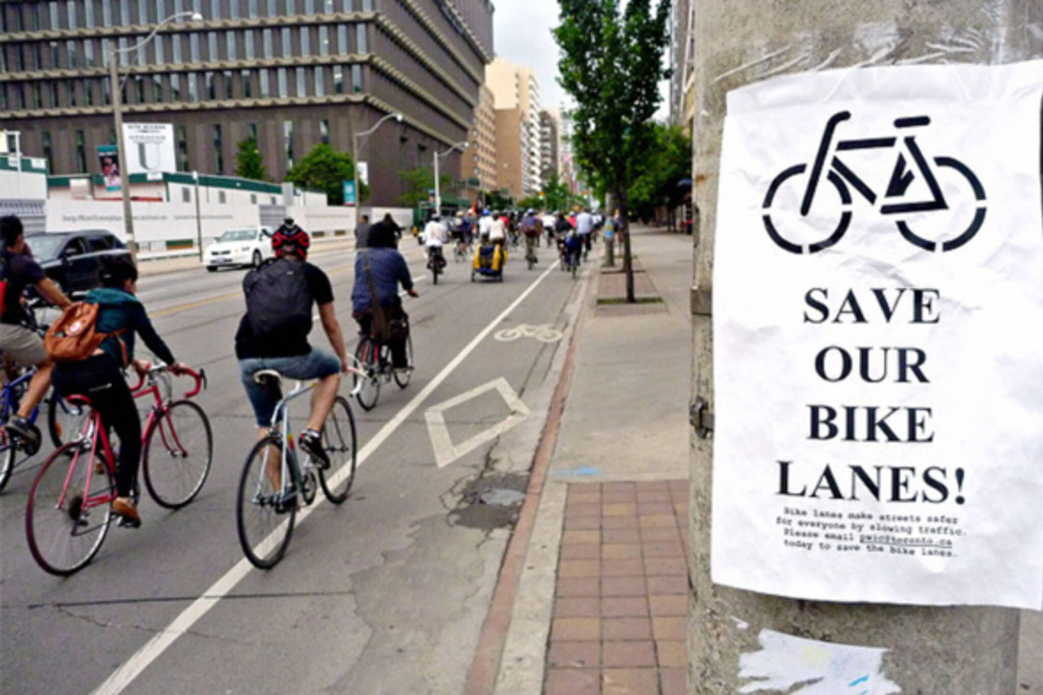 自行车车道多伦多