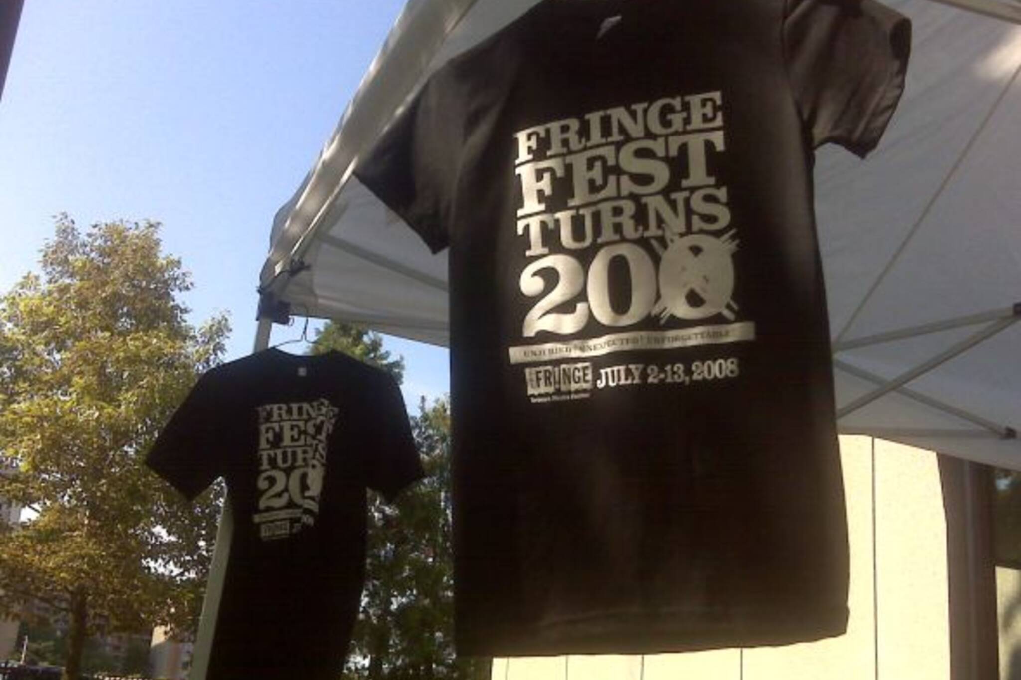 Toronto Fringe t-shirts