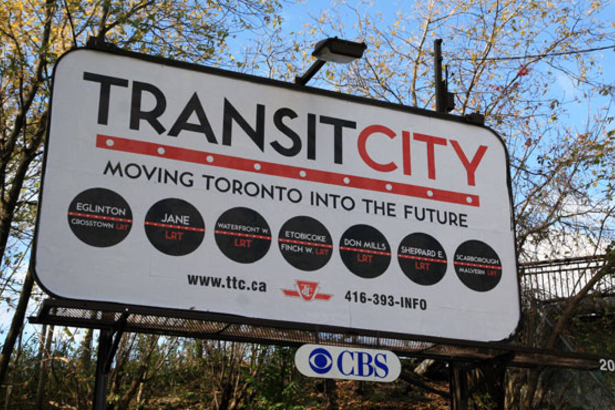 Transit City Return Toronto 2012