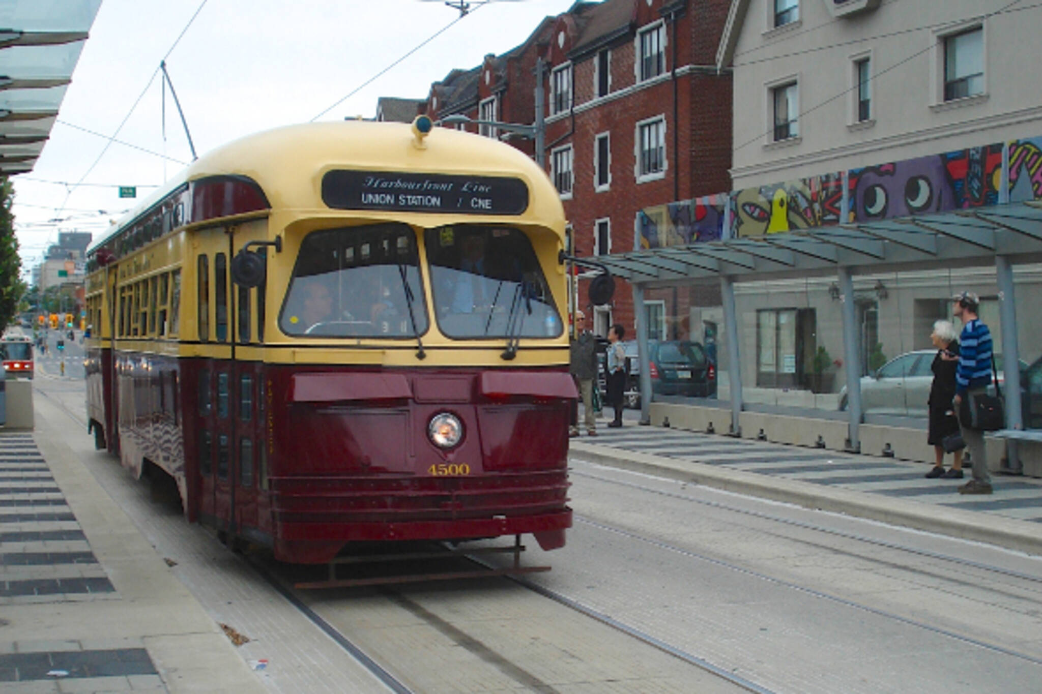 vintage TTC streetcar Toronto