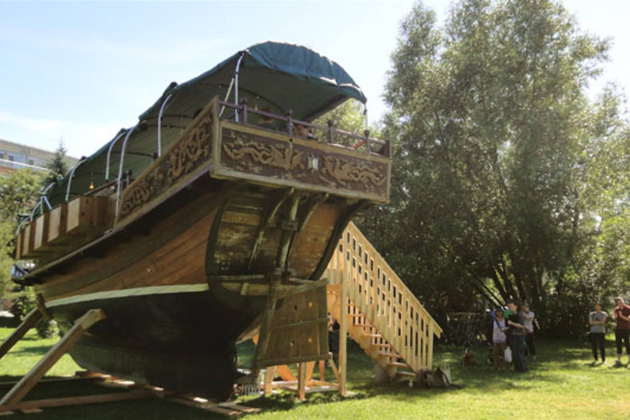 Luminato Ship O' Fools in Trinity-Bellwoods Park