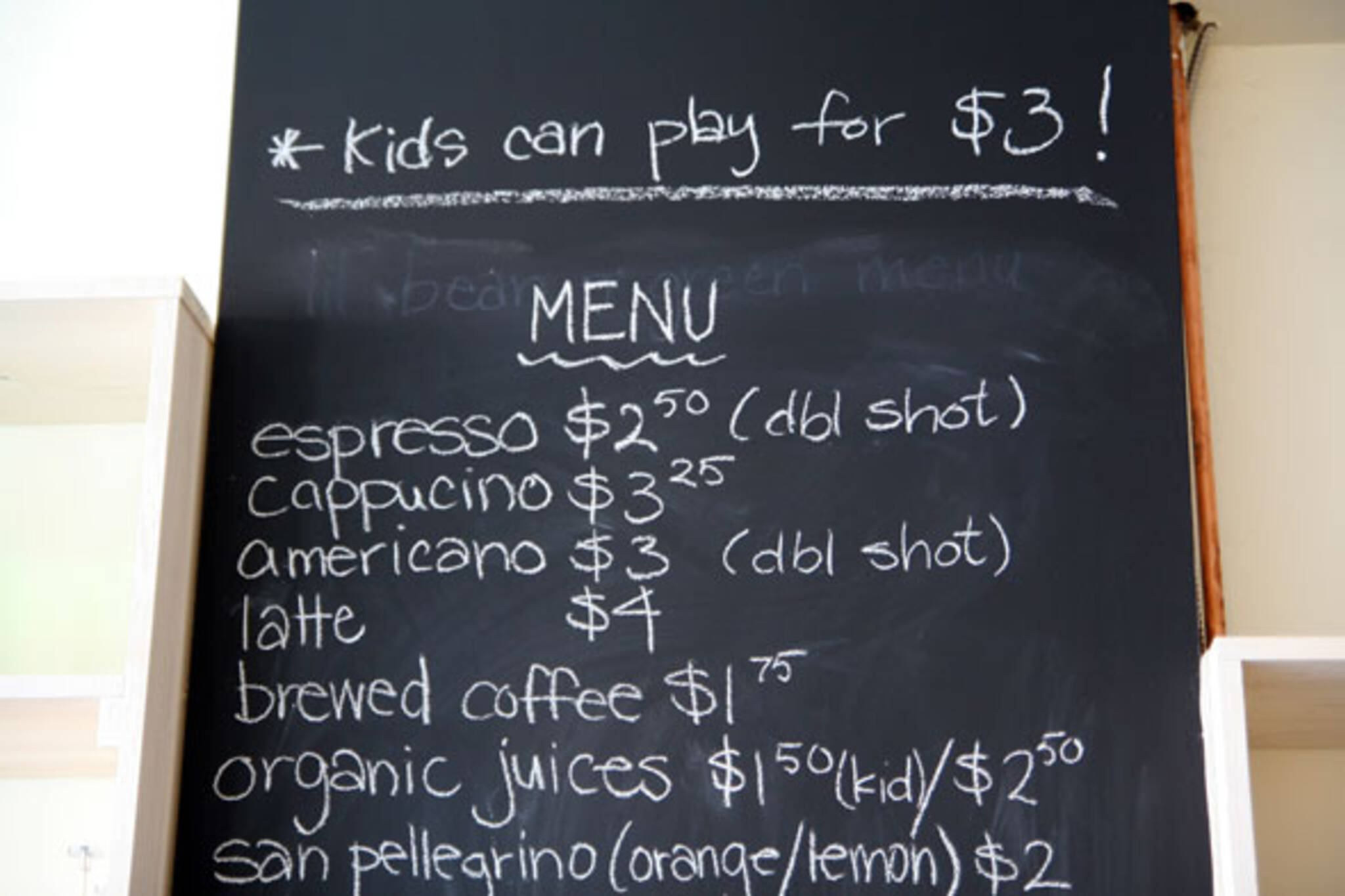 Kid Friendly Cafes