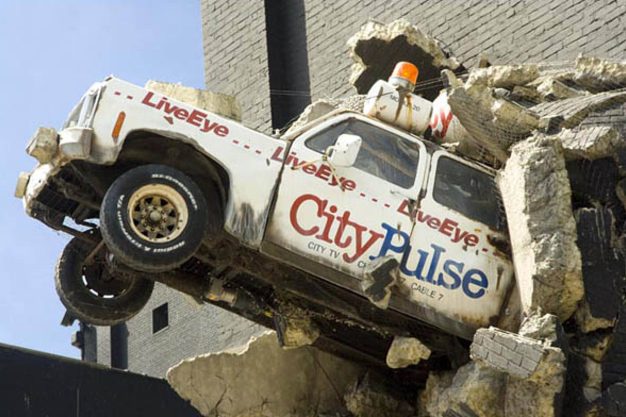 City Pulse Truck at the CHUM Headquarters