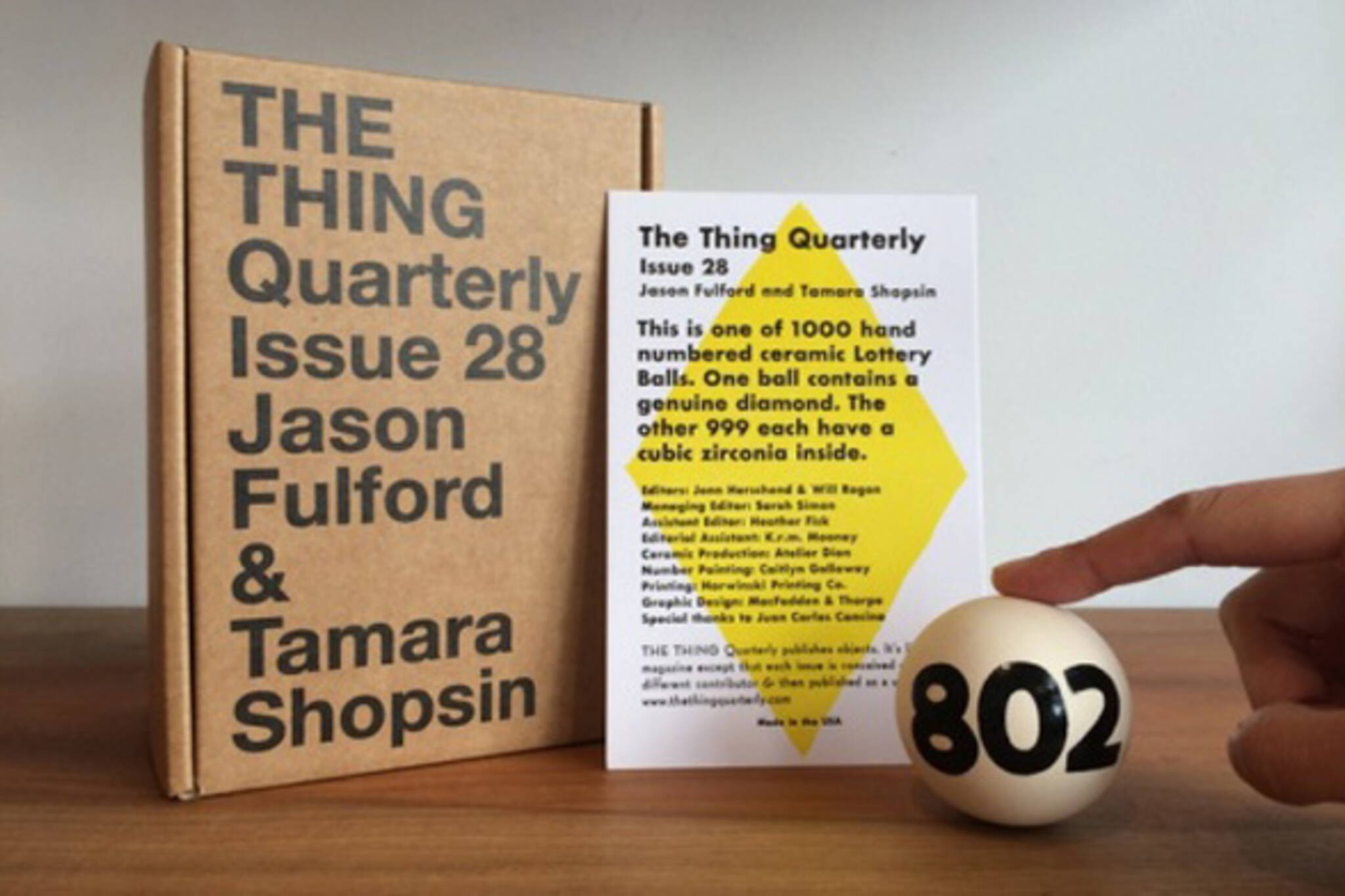 the thing quarterly issue