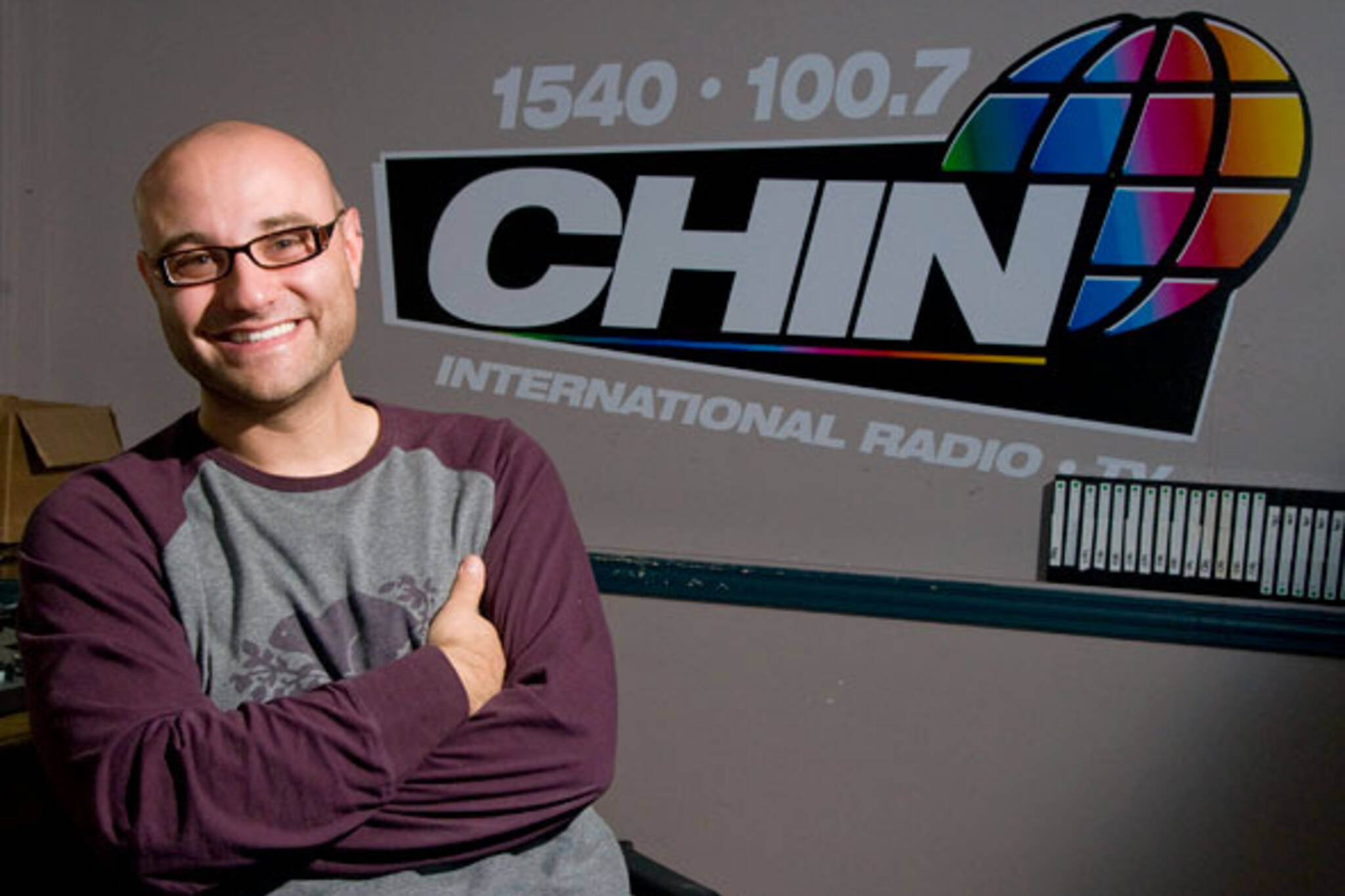 Edoardo Monasterolo at CHIN Radio