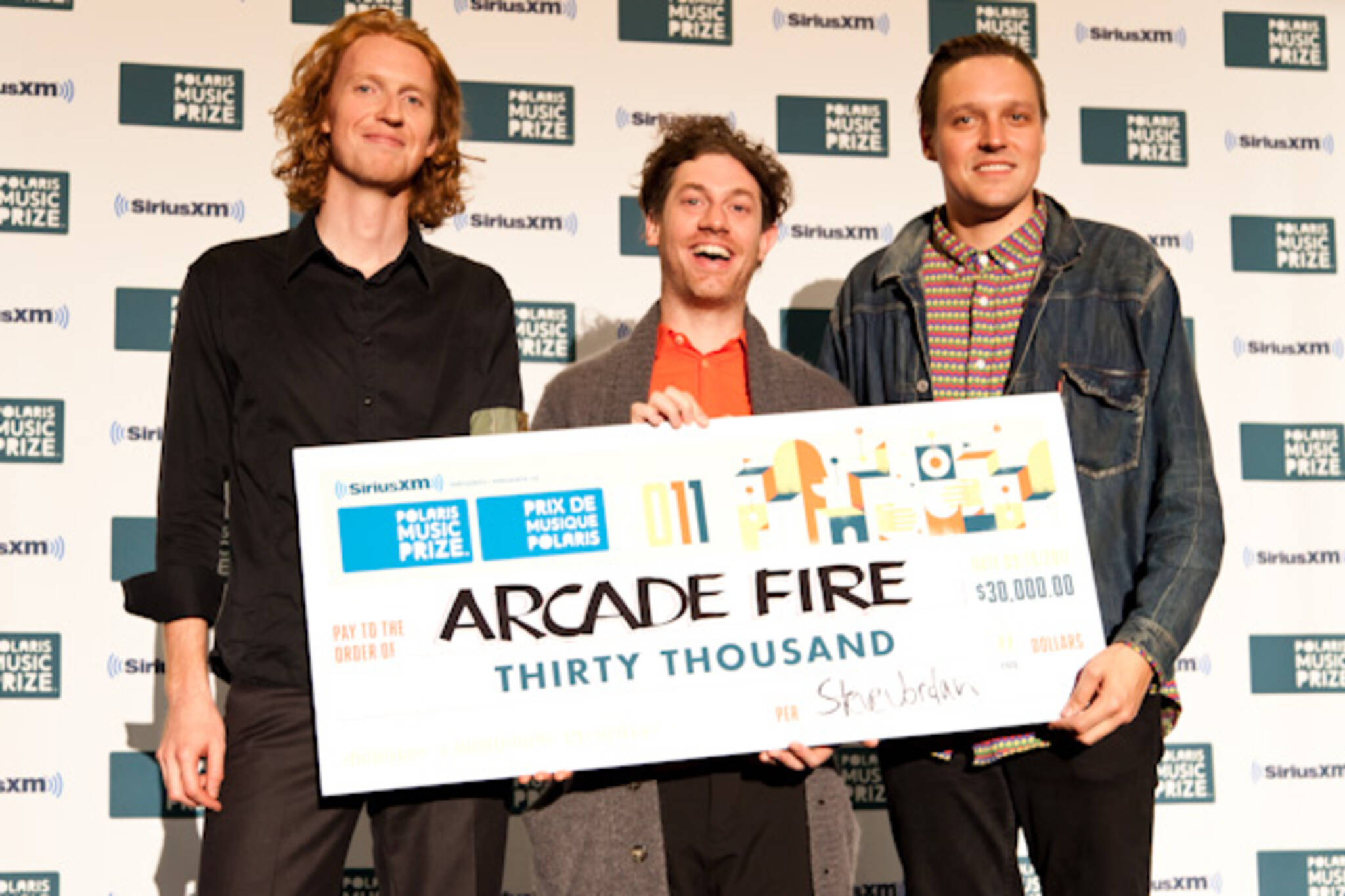 Arcade Fire Win Polaris
