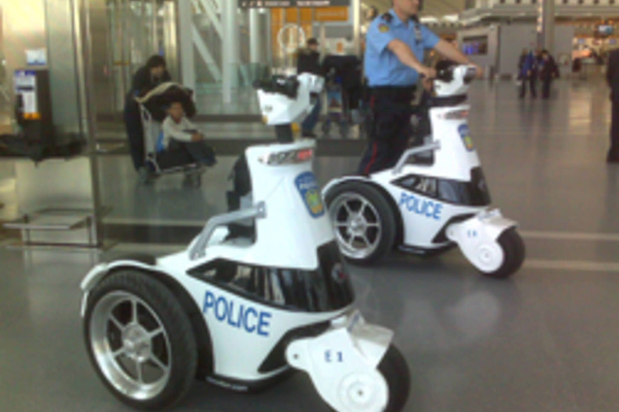 Police T3s at Pearson