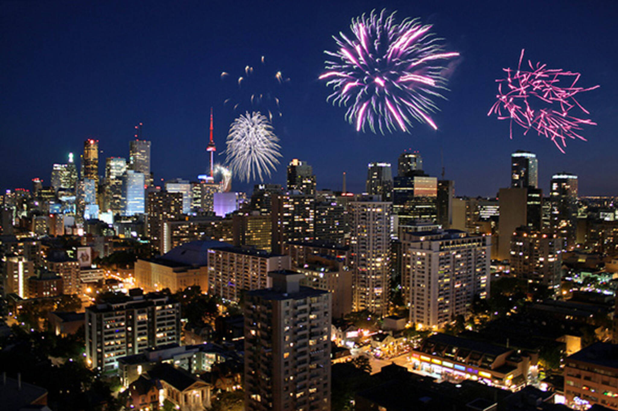 Canada Day Fireworks Toronto 2014