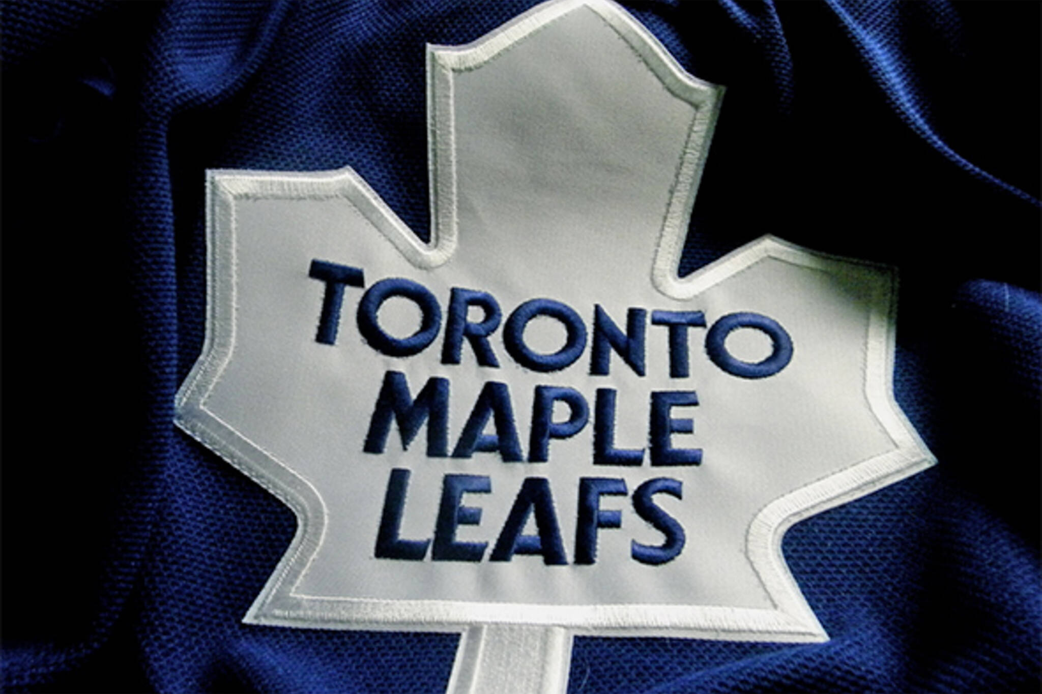 Leafs jersey ice