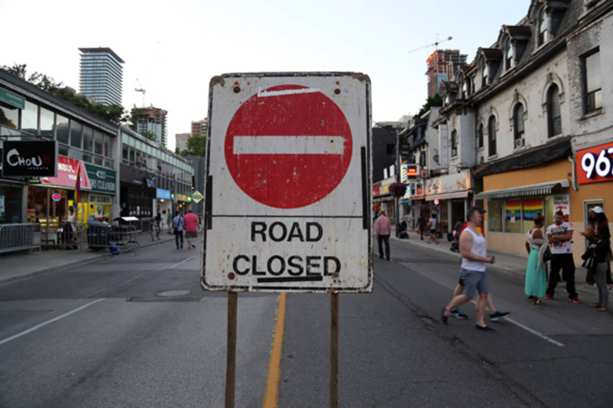 toronto road closures