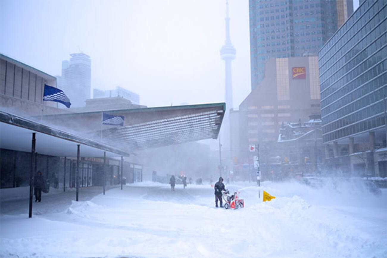 Toronto's first snowfall of the year could come Sunday