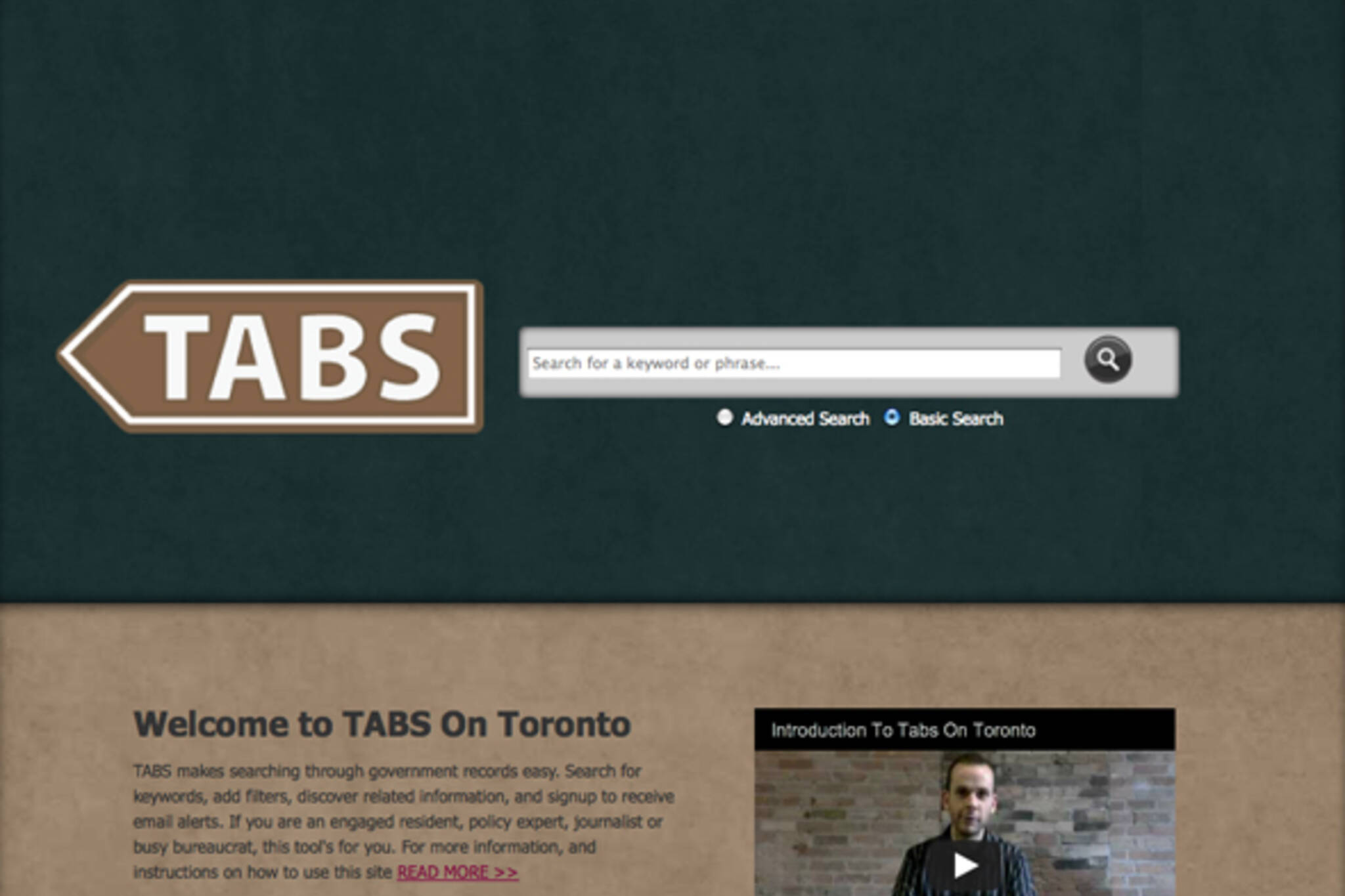 Tabs Toronto