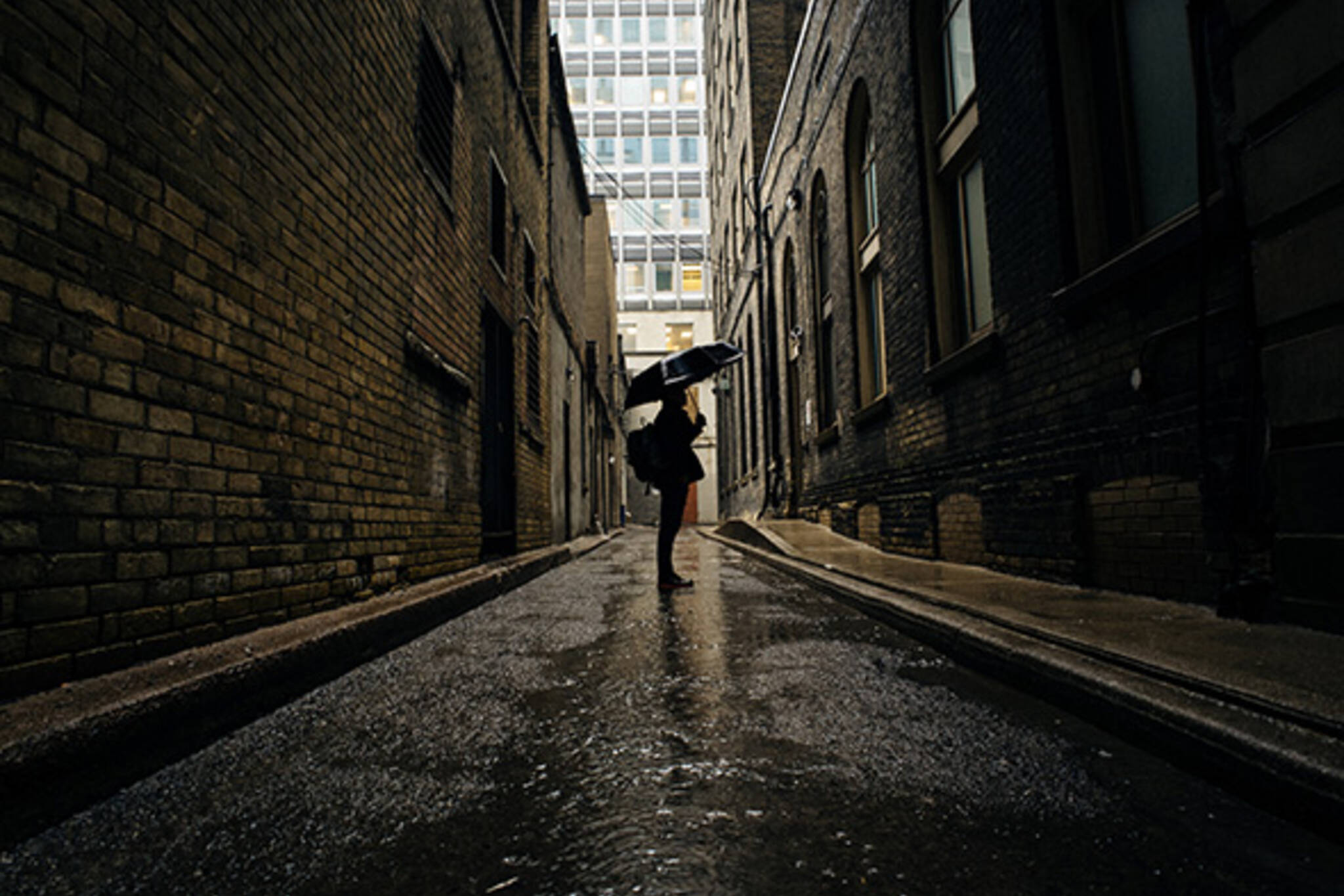 Toronto alleyway