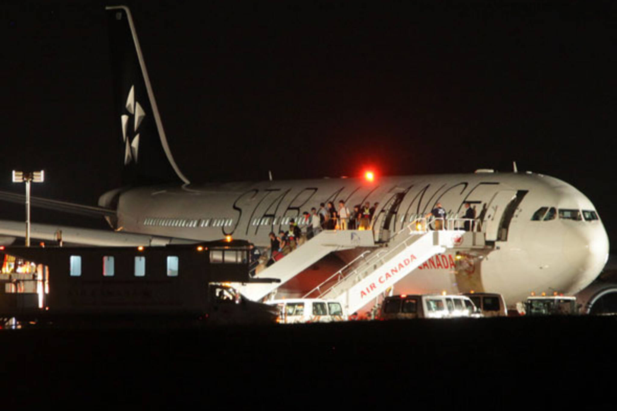 Air Canada off runway