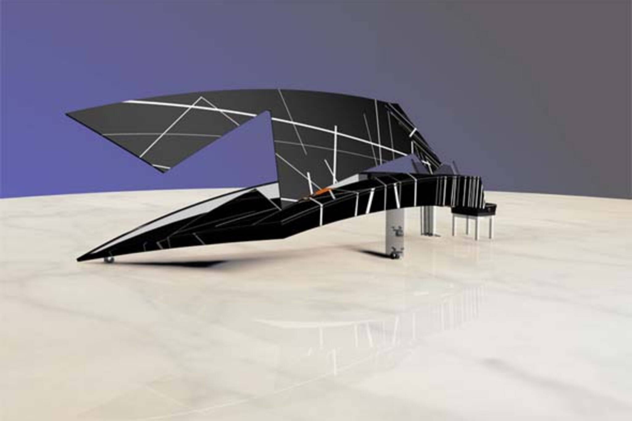 Daniel Libeskind Piano Design