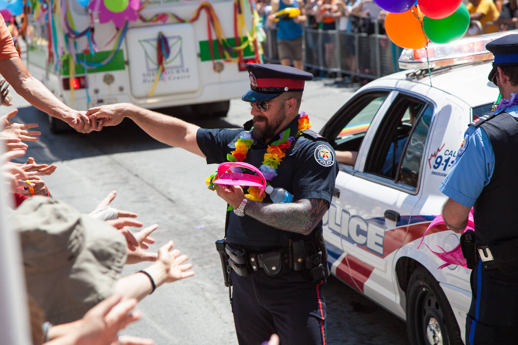 Pride parade Toronto police