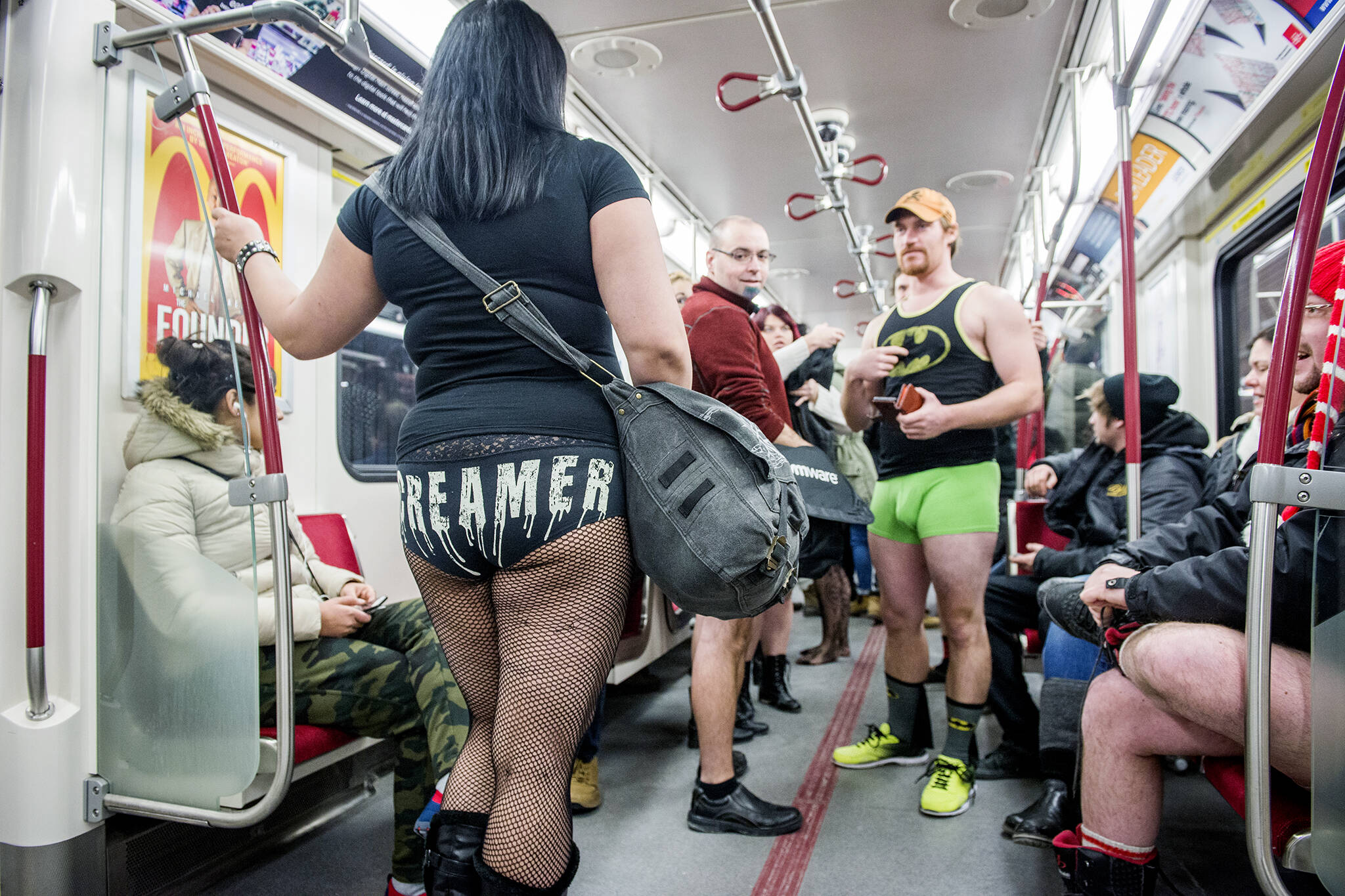 no pants subway ride toronto