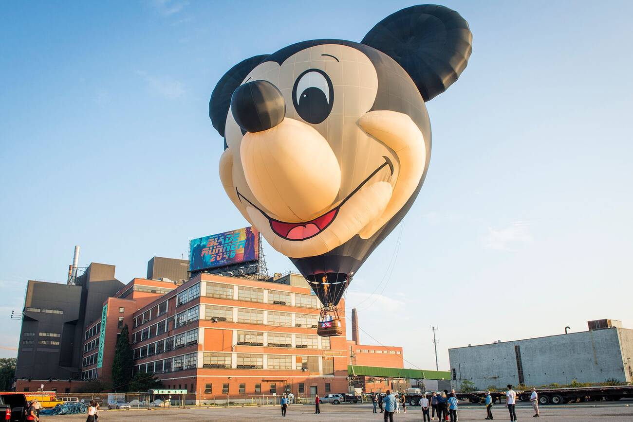 Toronto is completely obsessed with the giant Mickey Mouse balloon