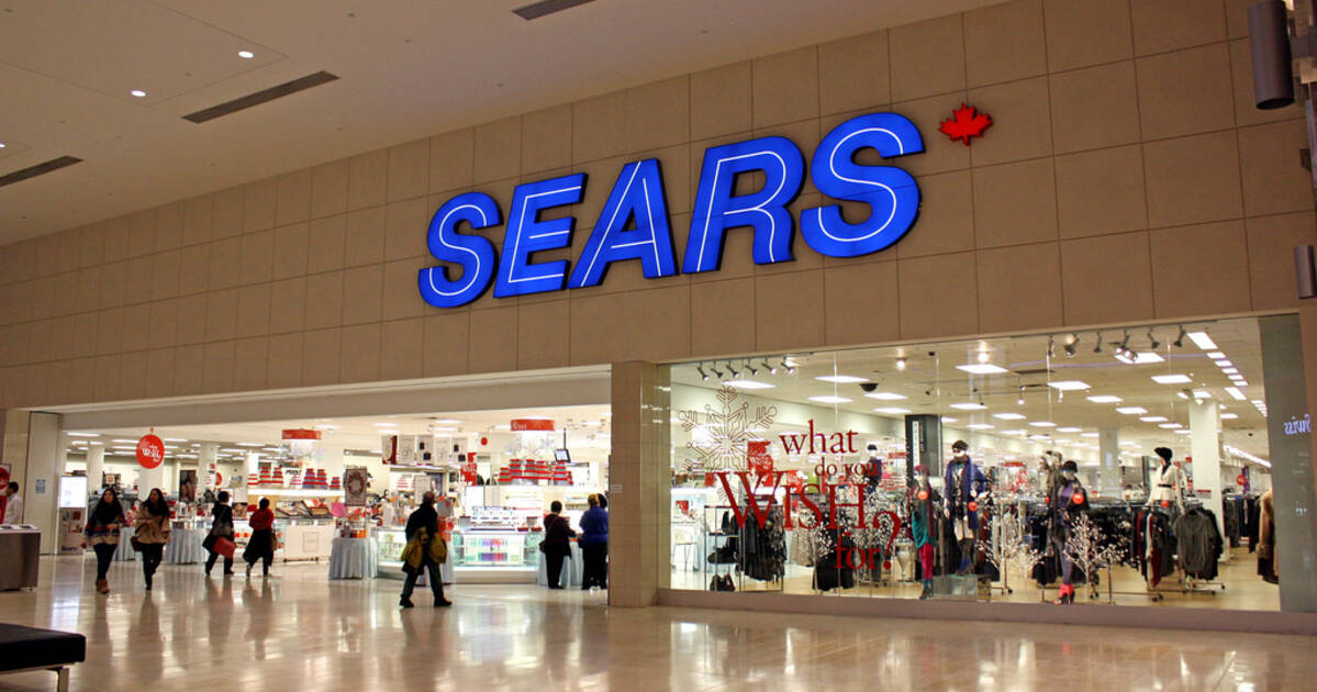 Sears stores in Toronto to host huge liquidation sale