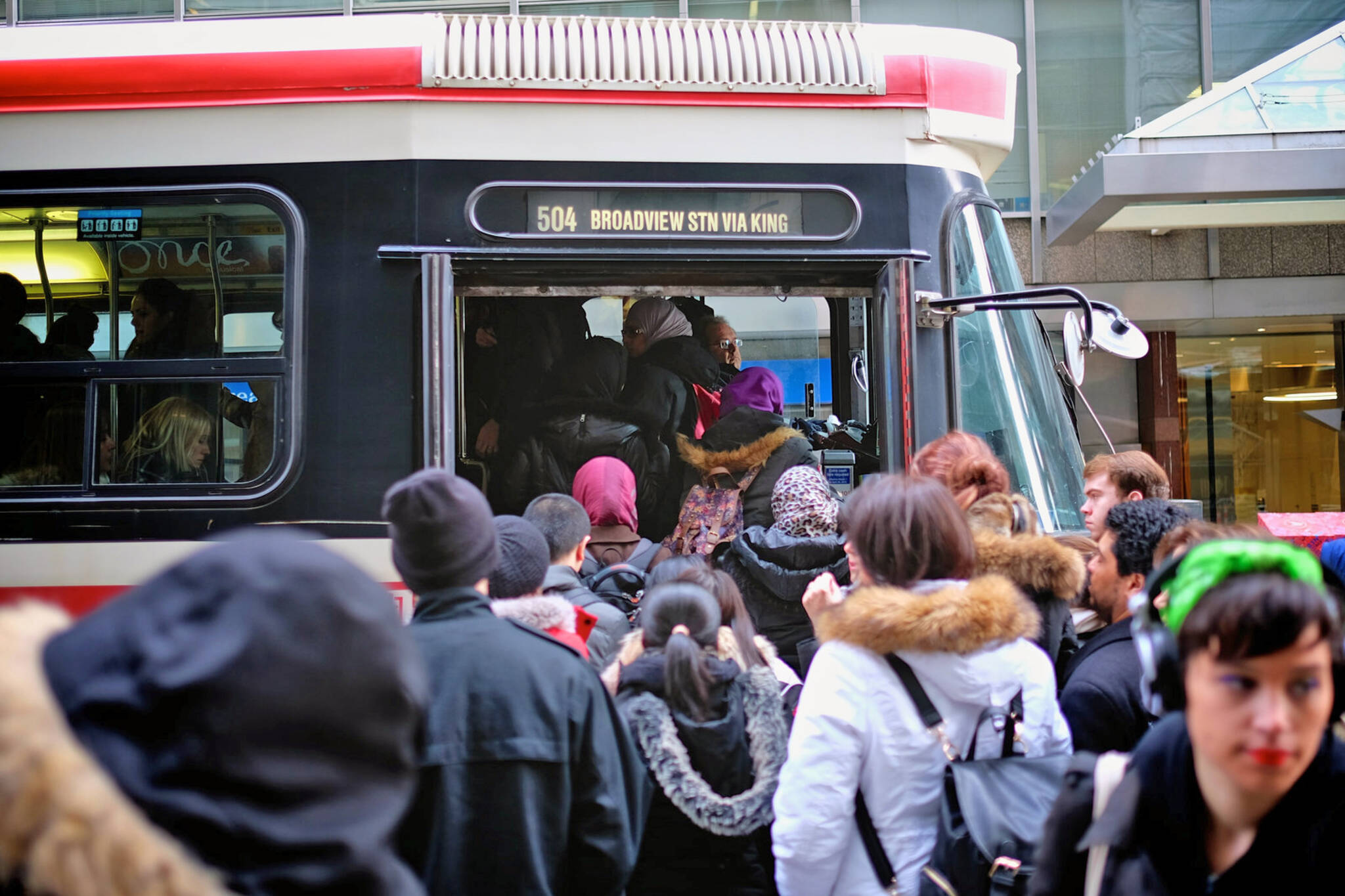 shuttle bus crowding