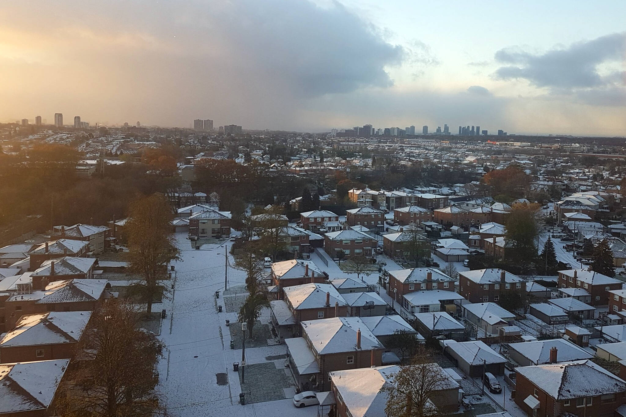 Toronto snow shock