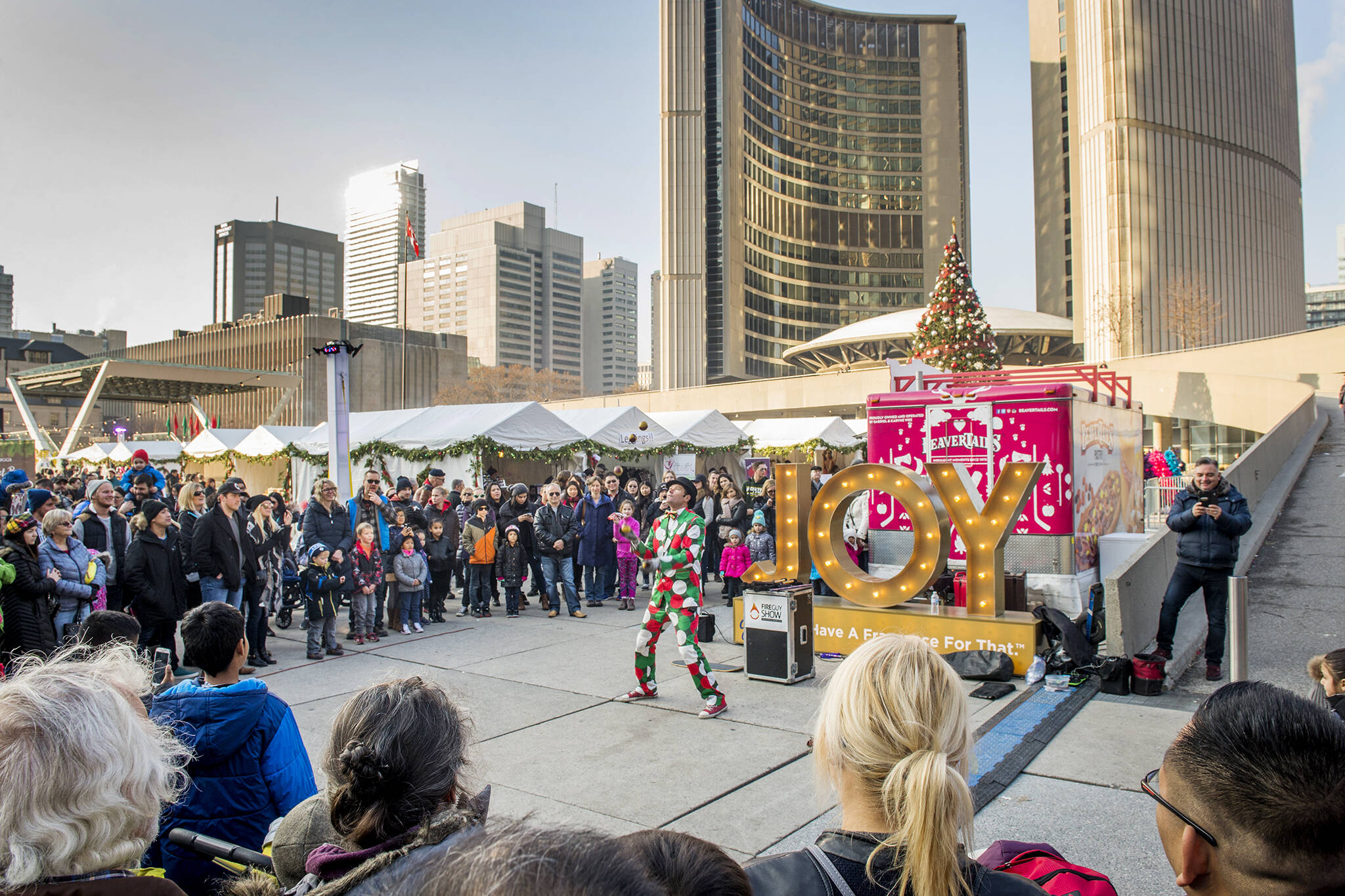 Downtown Toronto just got a huge new holiday fair