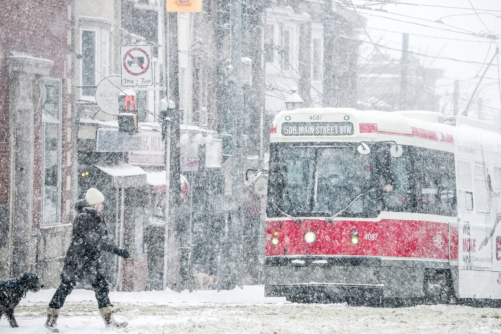 20 scenic photos of Toronto drenched in snow this weekend