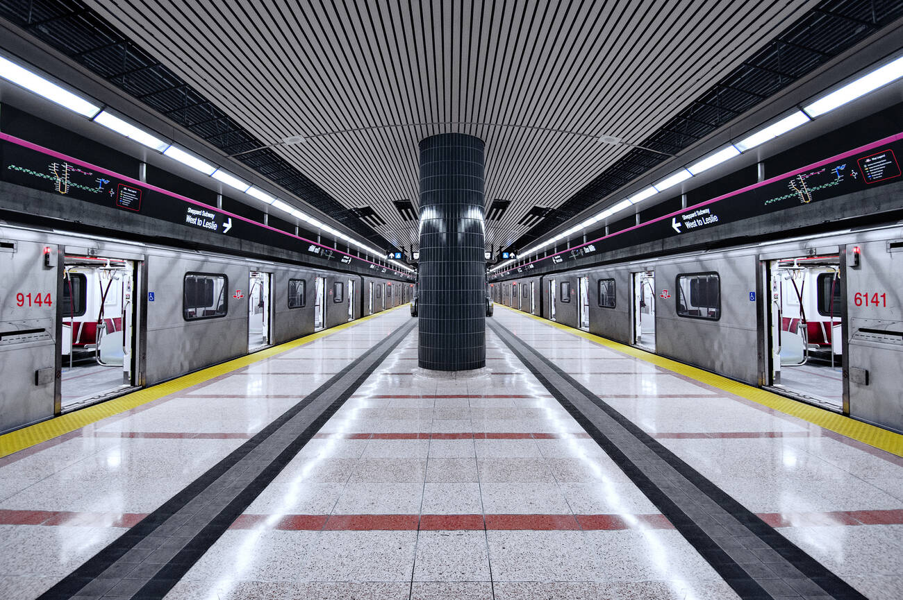 These are the ideal travel times between TTC subway stations