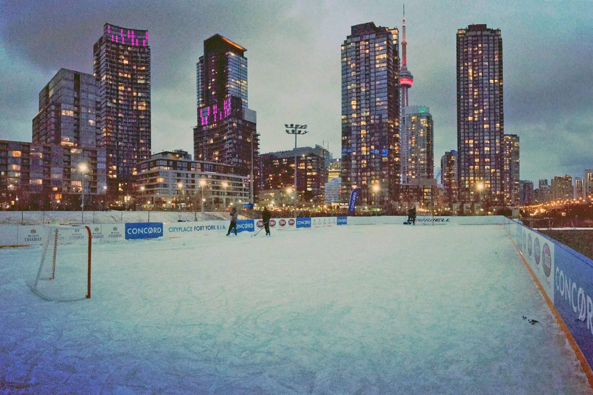 cityplace skating rink
