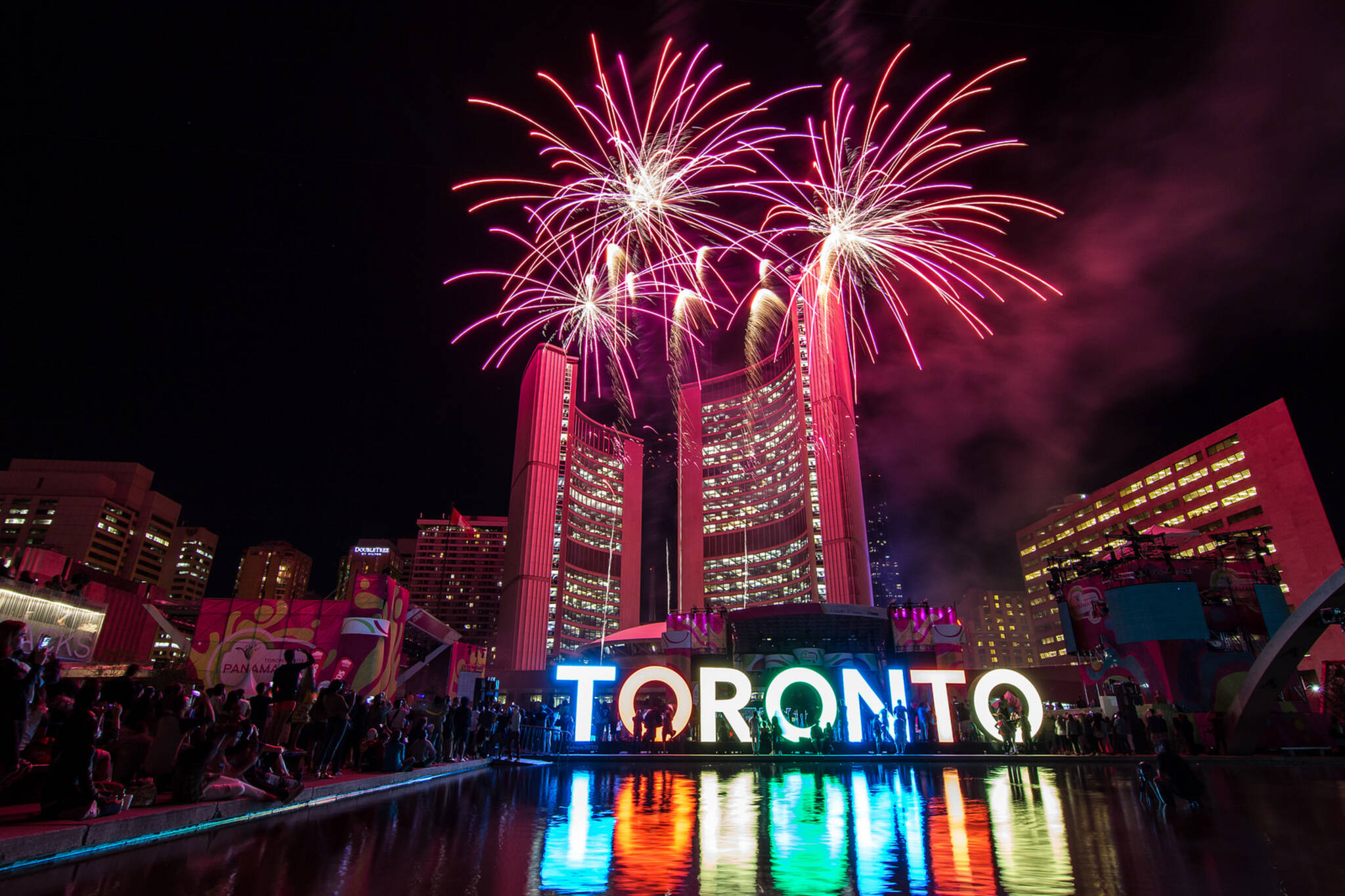 Toronto hosting four day fireworks festival for Canada Day