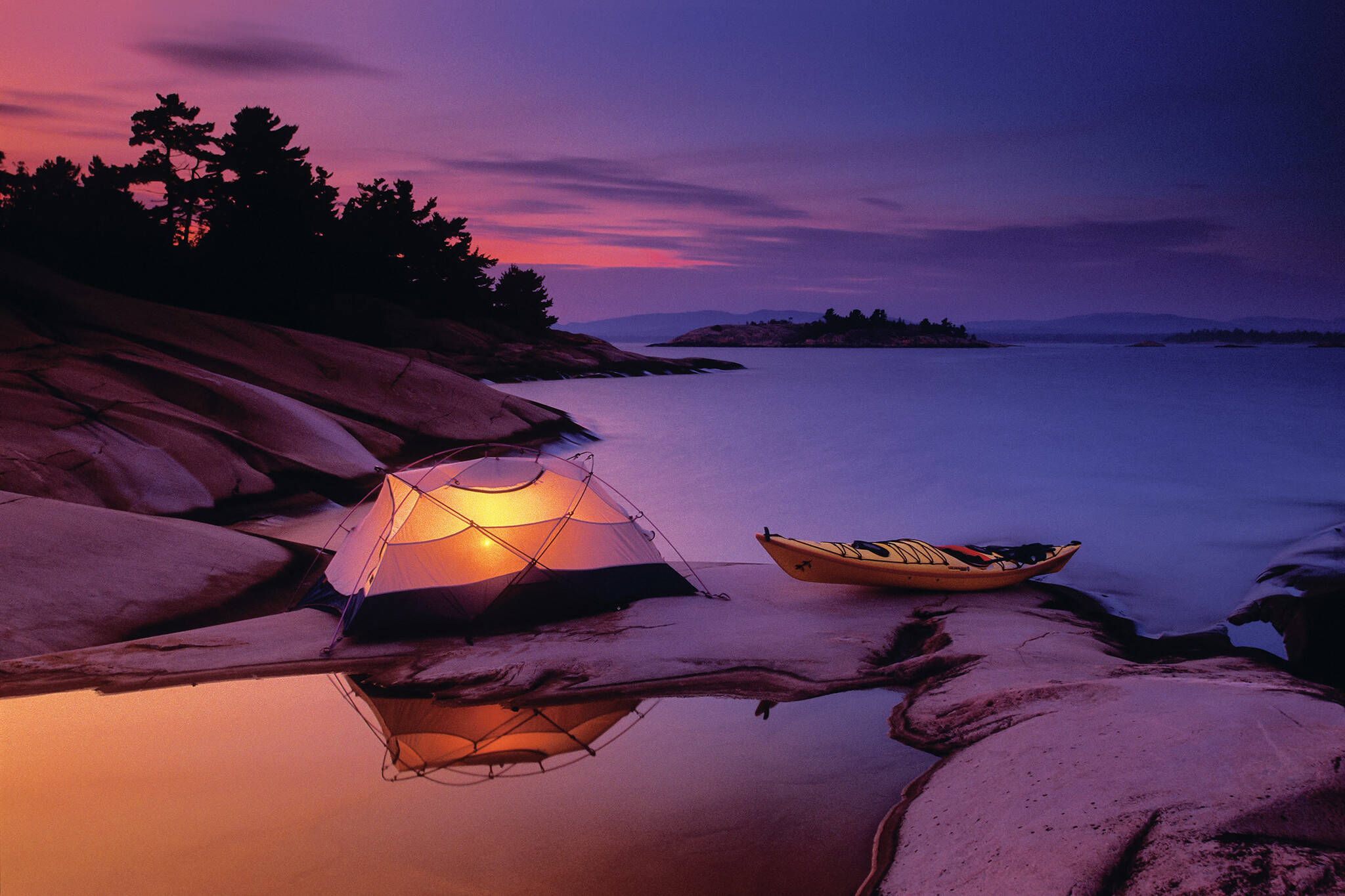The 10 most beautiful campsites in Onta photo