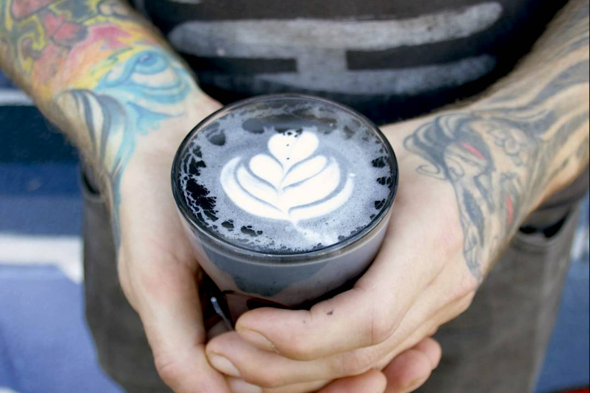 The goth latte  has arrived in Toronto