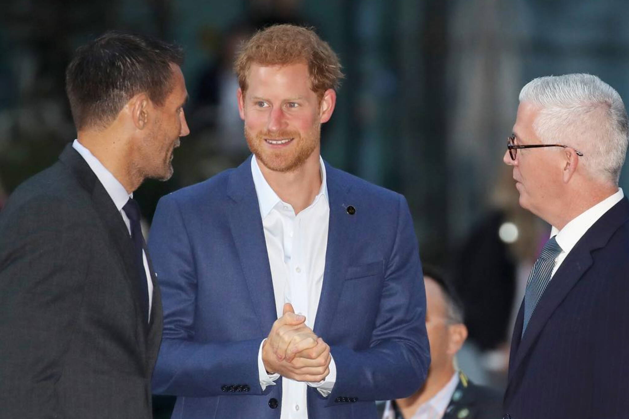 Prince Harry has arrived in Toronto