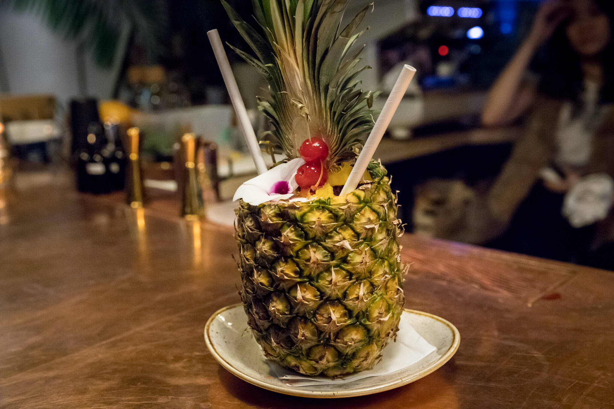 Toronto bars where you can drink booze out of pineapples