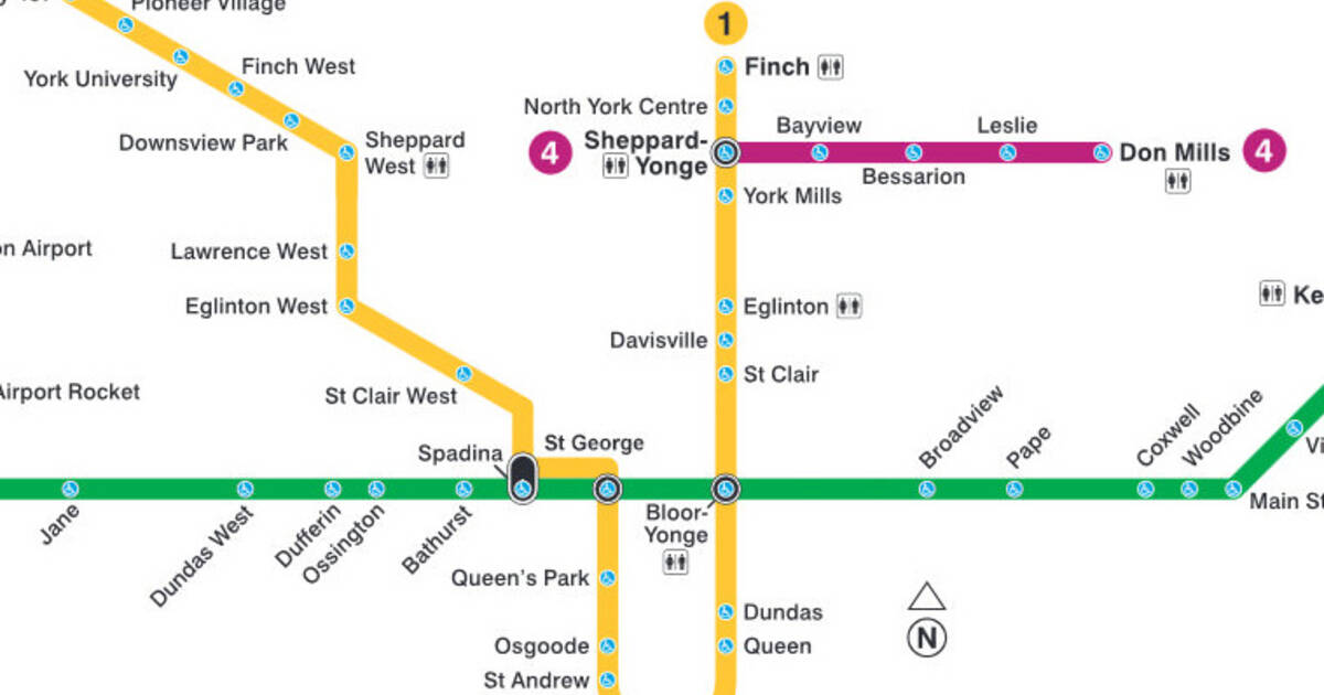 New TTC Subway Map