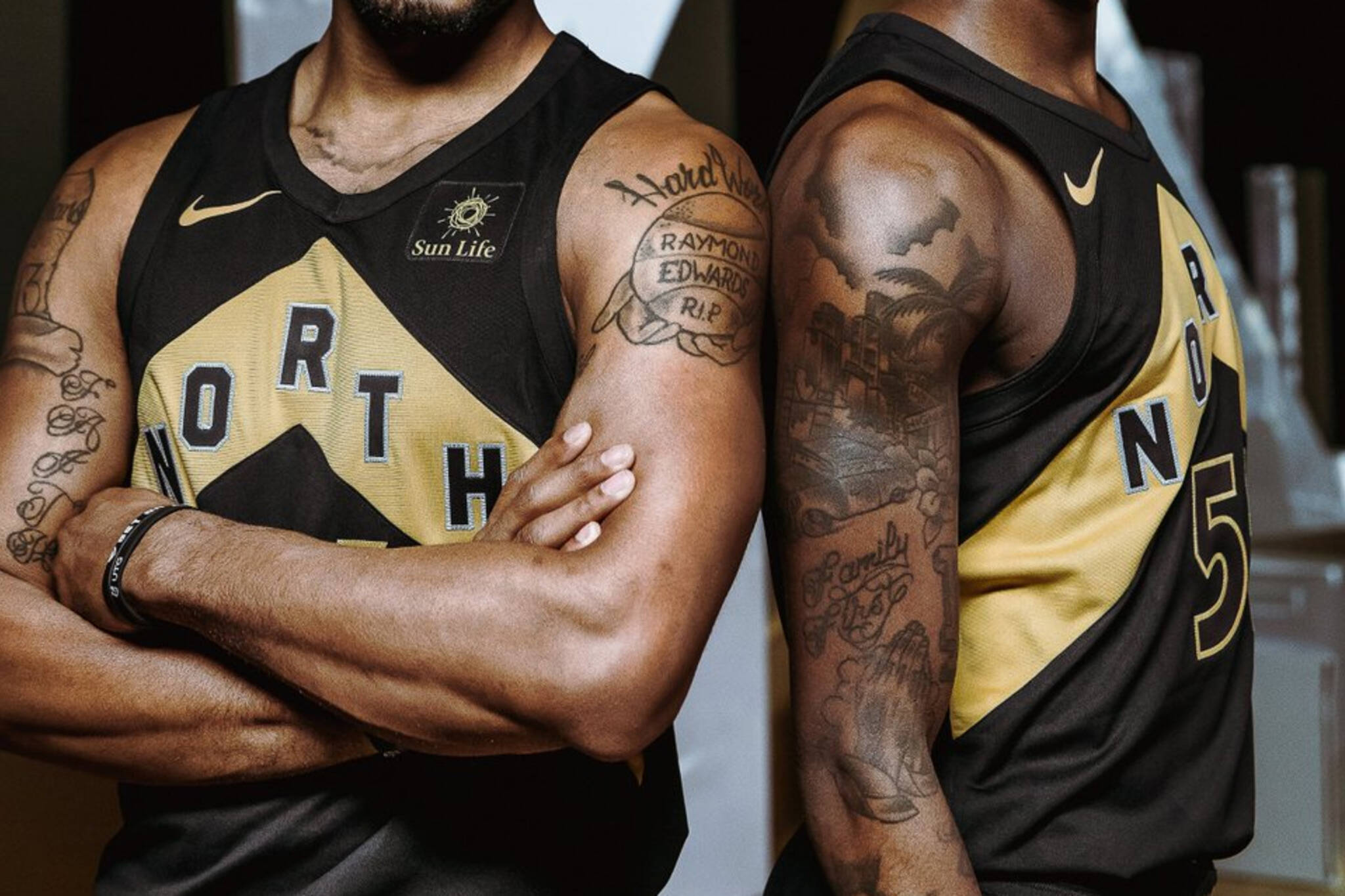 A new gold-coloured Toronto Raptors jersey may have just leaked