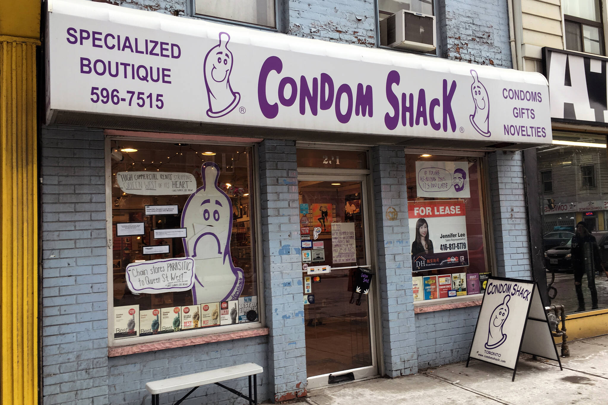 Condom Shack closing