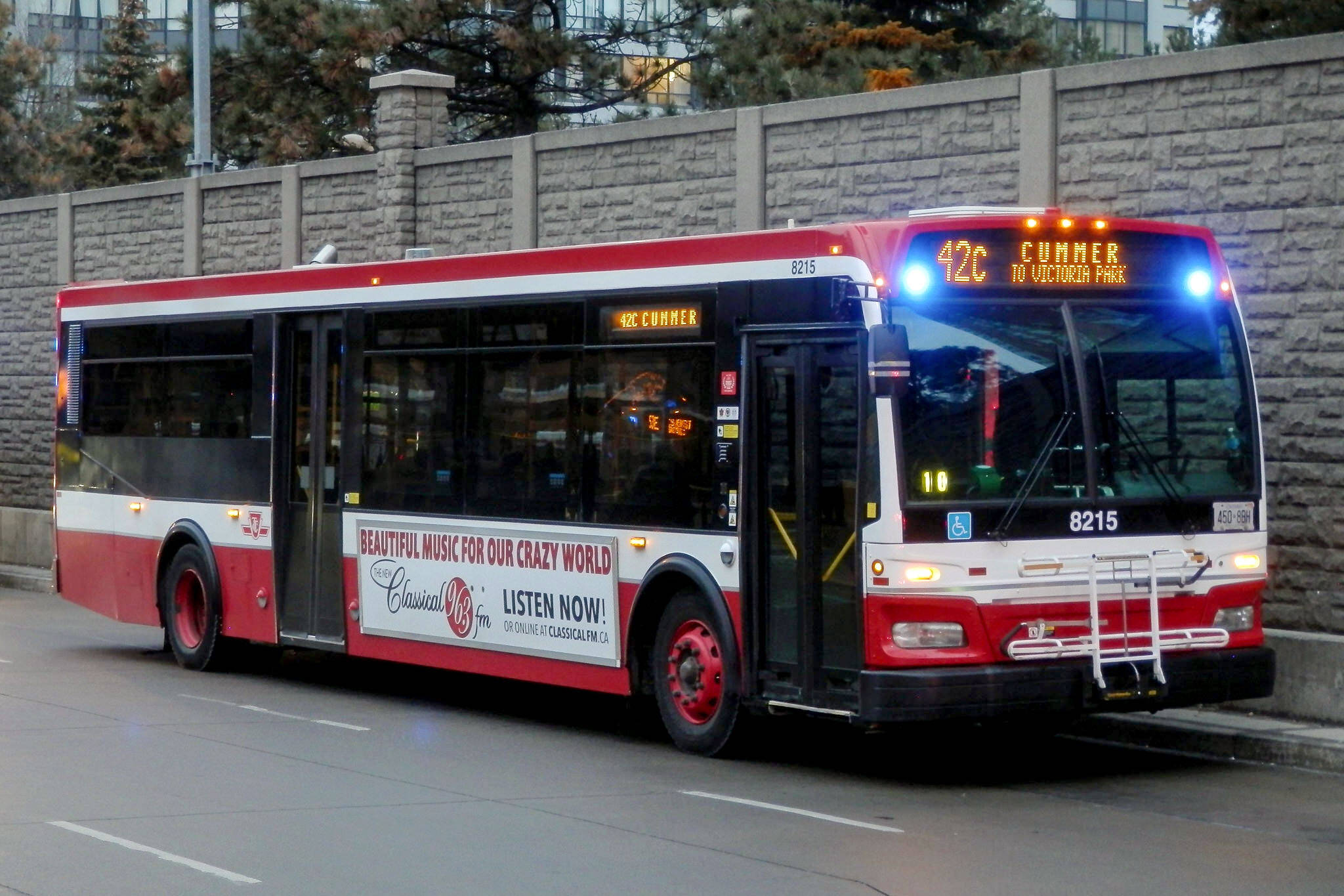 TTC bus chargers