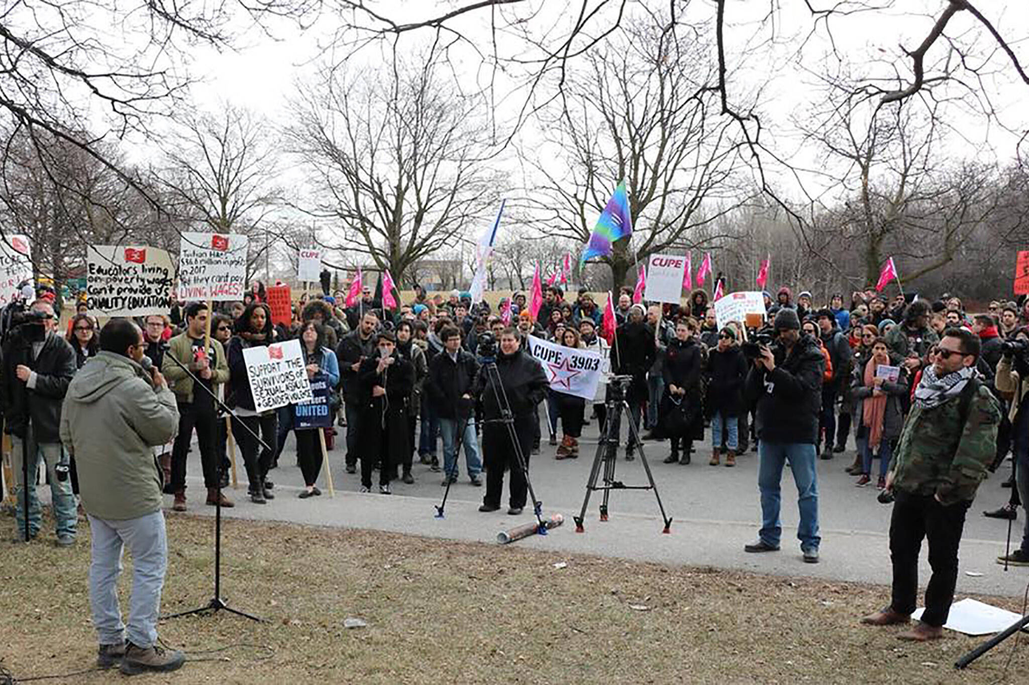 york university strike