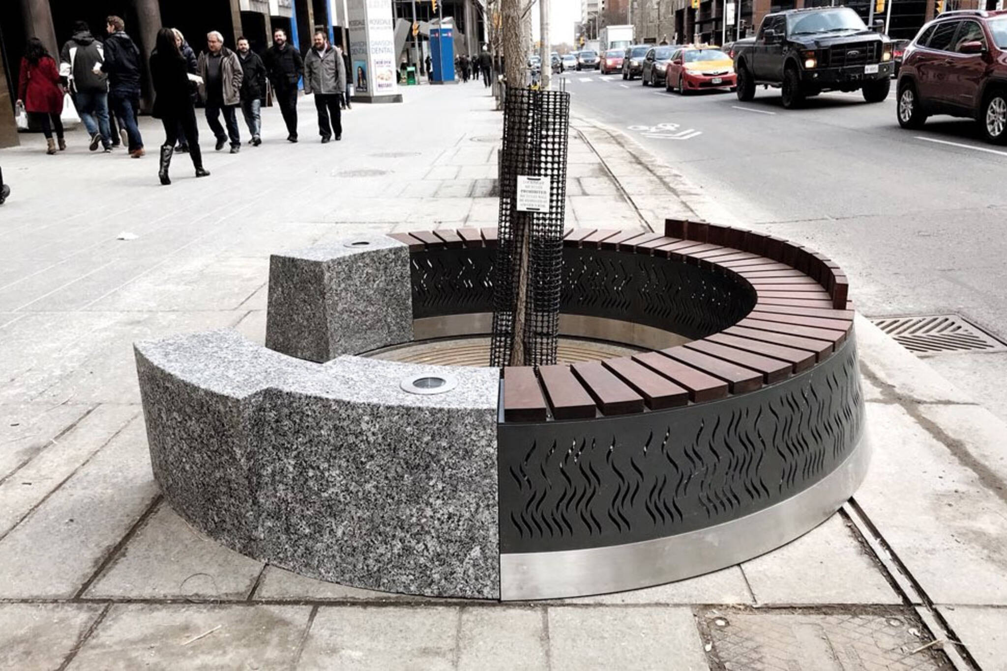 Benches Could Look Like Urban Fire Pits, Urban Fire Pit