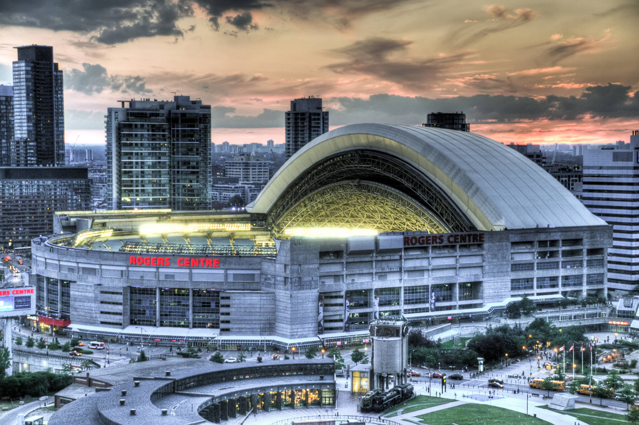 Toronto police just created a security zone around the Rogers Centre