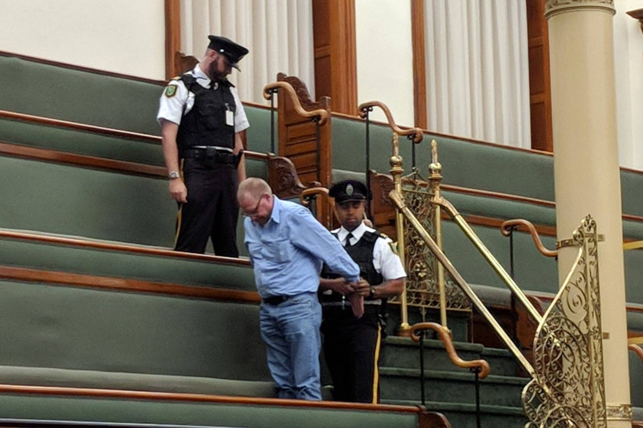 protesters arrested queens park