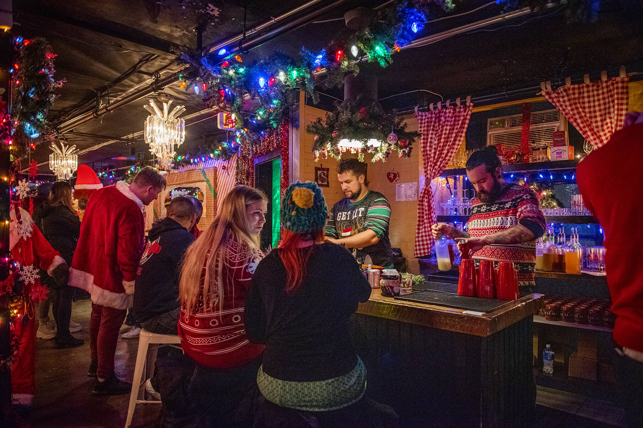 Toronto just got a Christmas themed bar