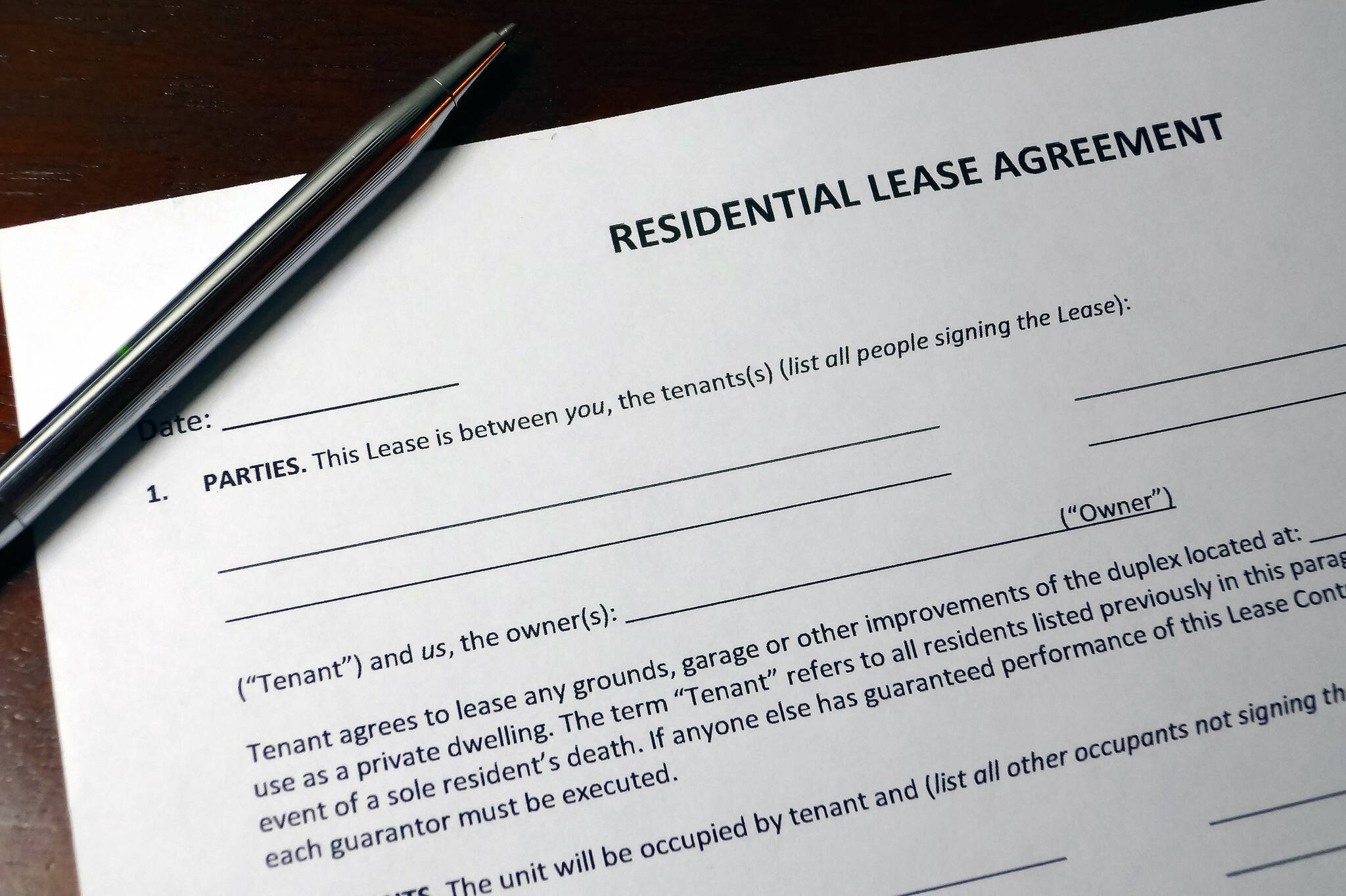 new standardized lease agreement ontario