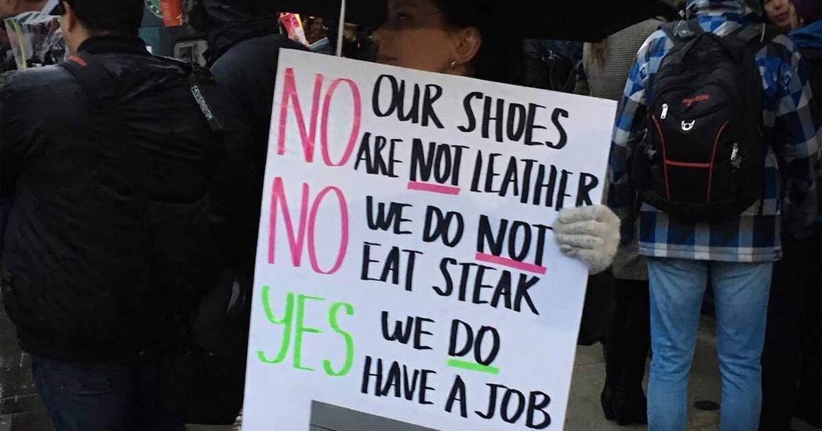 Vegan Activists Protest Outside Toronto Restaurant Again